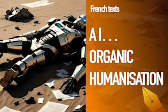 organically humanise and rewrite your texts