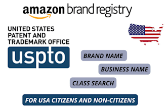 file uspto trademark registration for amazon brand