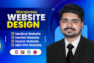 design best medical, med spa, dentist, doctor, plastic surgery website with SEO
