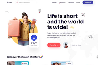 design travel agency website tour agency travel website vacation rental tourism