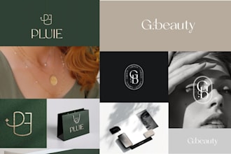 do design fashion jewelry crown logo for your business or brand