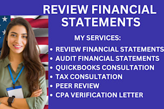 review and audit the financial statements of business entities mortgage