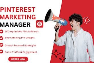 be your pinterest marketing manager