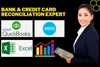 do bank and credit card reconciliation using quickbooks and xero