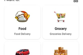 build a grocery, food, pharmacy courier