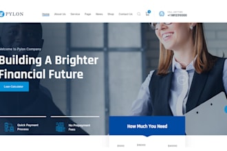 design a high converting mortgage website, loan website or real estate website