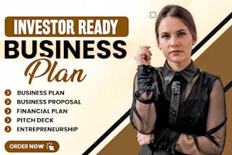 do a comprehensive market research and business plan
