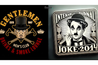 create premium cigar band, label, box, and logo design