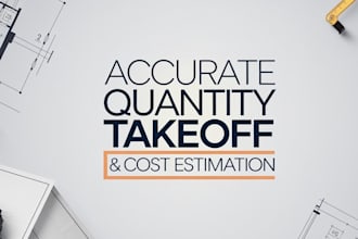 do material takeoff and cost estimation as a quantity surveyor