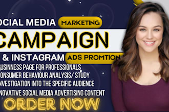 be social media marketing manager shopify facebook ad ig linkedin post tiktok ad