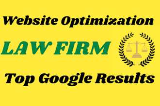 optimize your law firm website for top google results