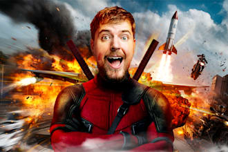 design attractive clickbait amazing youtube thumbnail