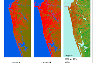 create expert gis maps and raster analysis