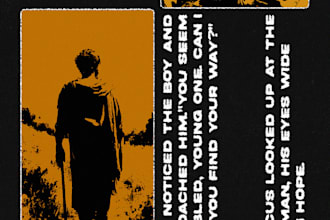 merchandise design, poster design