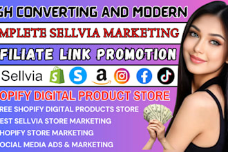 boost your sellvia 90k sales sellvia marketing shopify digital store, tiktok ads