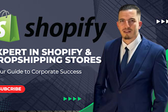setup shopify store design