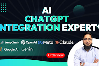 develop ai chatbot using chatgpt gemini for web mobile app