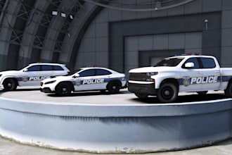 put police lights on your car, plus any livery