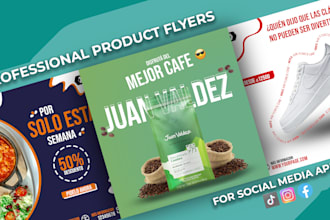 do professional flyers for social media apps