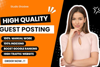 provide premium guest post backlinks web 2 0