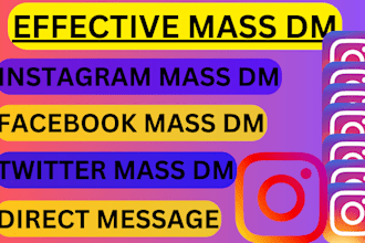 instagram mass dm facebook mass dm mass dm bot daily outreach bulk SMS