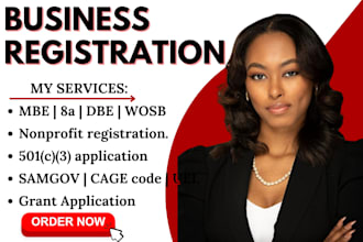do nonprofit registration, 501c3, do samgov get cage code uei, mbe 8a dbe wosb