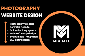 do photography wedding website portfolio website drone website online booking
