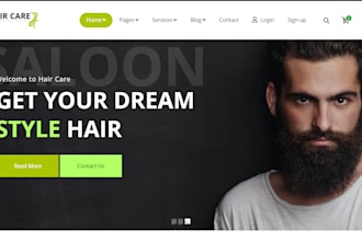 design luxury hair care website hair care shopify store hair mask hair oil store