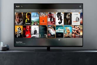 install and automate plex media server jellyfin emby radarr iptv lidarr sonarr