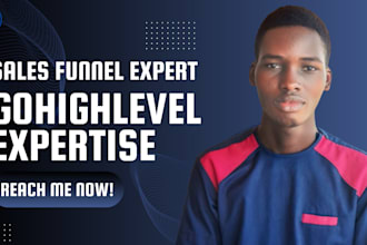 arrive as your gohighlevel expert, landing page, website design, sales funnel