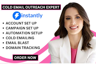 setup instantly ai for cold email outreach