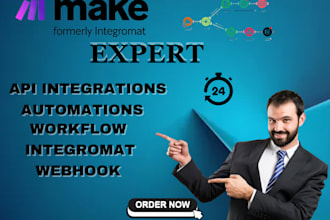 setup make com automation made com integration zapier automation integromat API