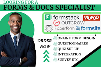 setup formstack outgrow docusign paperform wufoo formsite typeform google forms