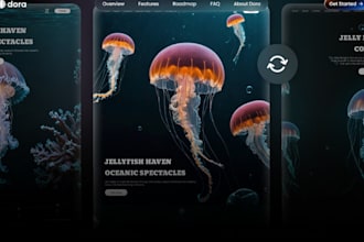 design 3d dora ai website, dora website, dora ecommerce website, webflow expert