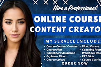 create whiteboard animation online course content lesson plans training manual