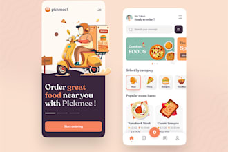 develop food delivery app, food delivery app mobile app , delivery app