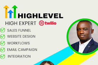 gohighlevel workflow automations hvac real estate website ai