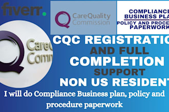 do cqc registration on cqc portal for healthcare cqc business plan policies cqc