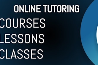 do online lessons, courses and classes