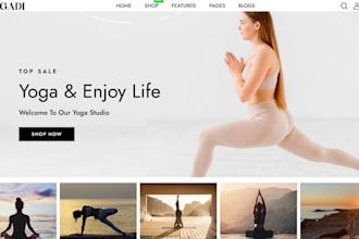 design yoga mat shopify store fitness product yoga product fitness website