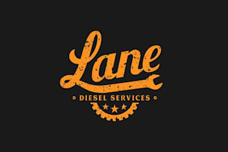 looking face repair shop logo design