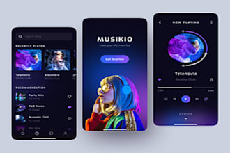 develop live streaming app video streaming website  music streaming app vod ott