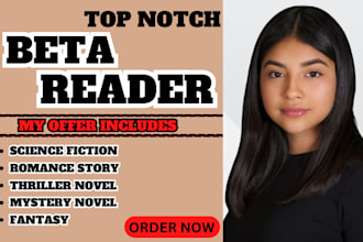 beta read science fiction novel, thriller, sci fi, history, fantasy romance book