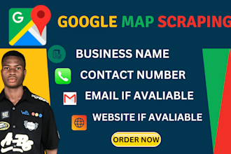 scrape b2b gmb google map leads generation data scraping, gmb citation leads