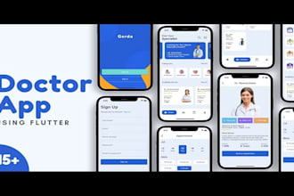 develop appointment booking app, healthcare app,telehealth app, consultation app