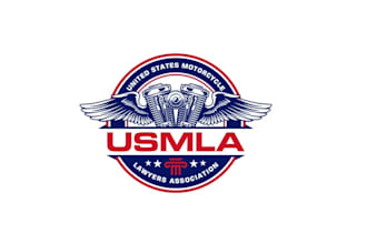 design motorcycle lawyers association logo