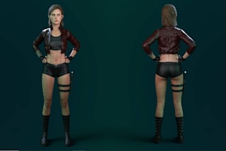 fix 3d character, human model,pose metehuman,daz3d,ue5 rig nsfw art,animation