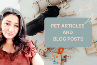 write pet articles and blog posts