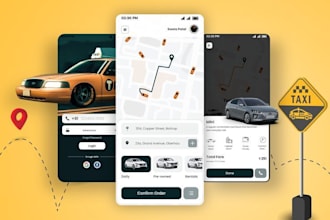 develop uber app, uber clone app, taki booking app,  taxi booking website