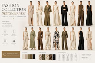 design a fashion collection fast